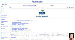 Desktop Screenshot of m.biblestudyguide.org